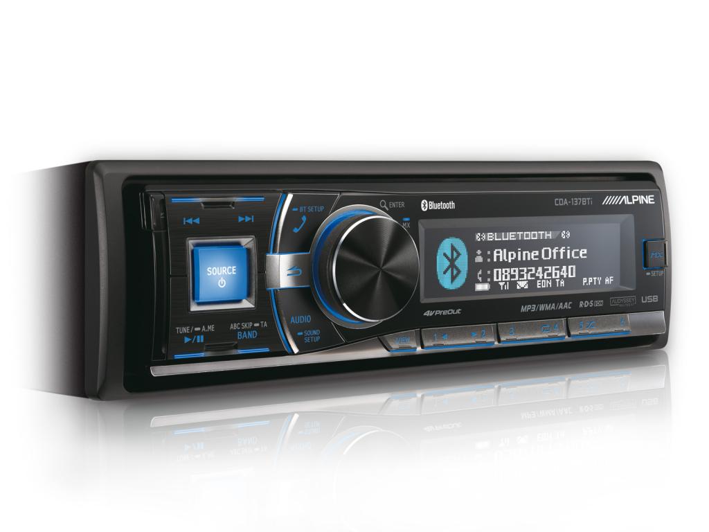 CD Player Auto Alpine CDA-137 BTI