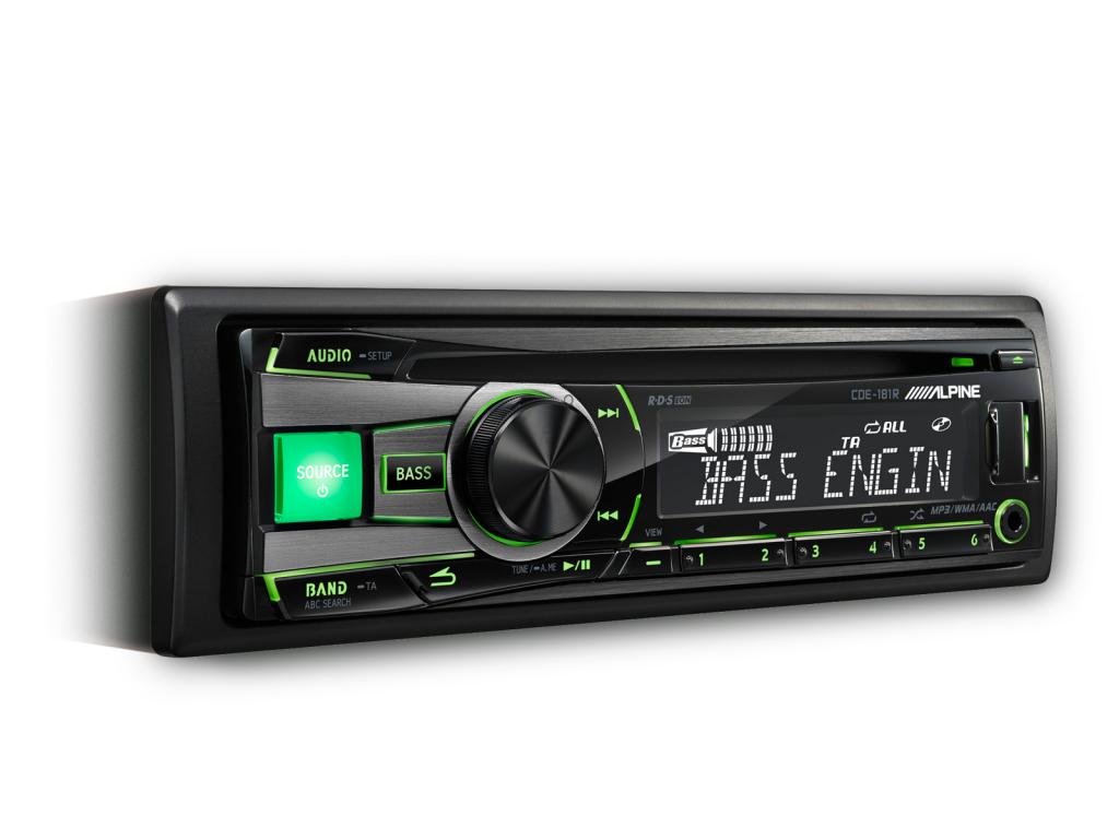 CD Player Auto Alpine CDE-181R_RR_RM