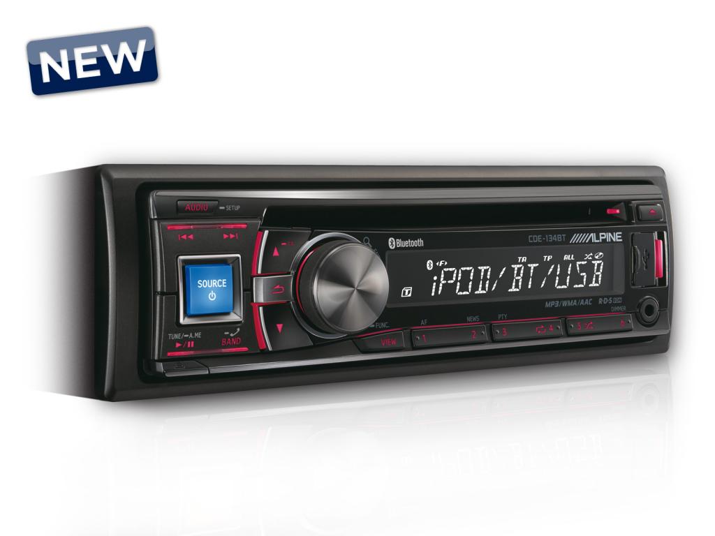 CD Player Auto Alpine CDE-134BT