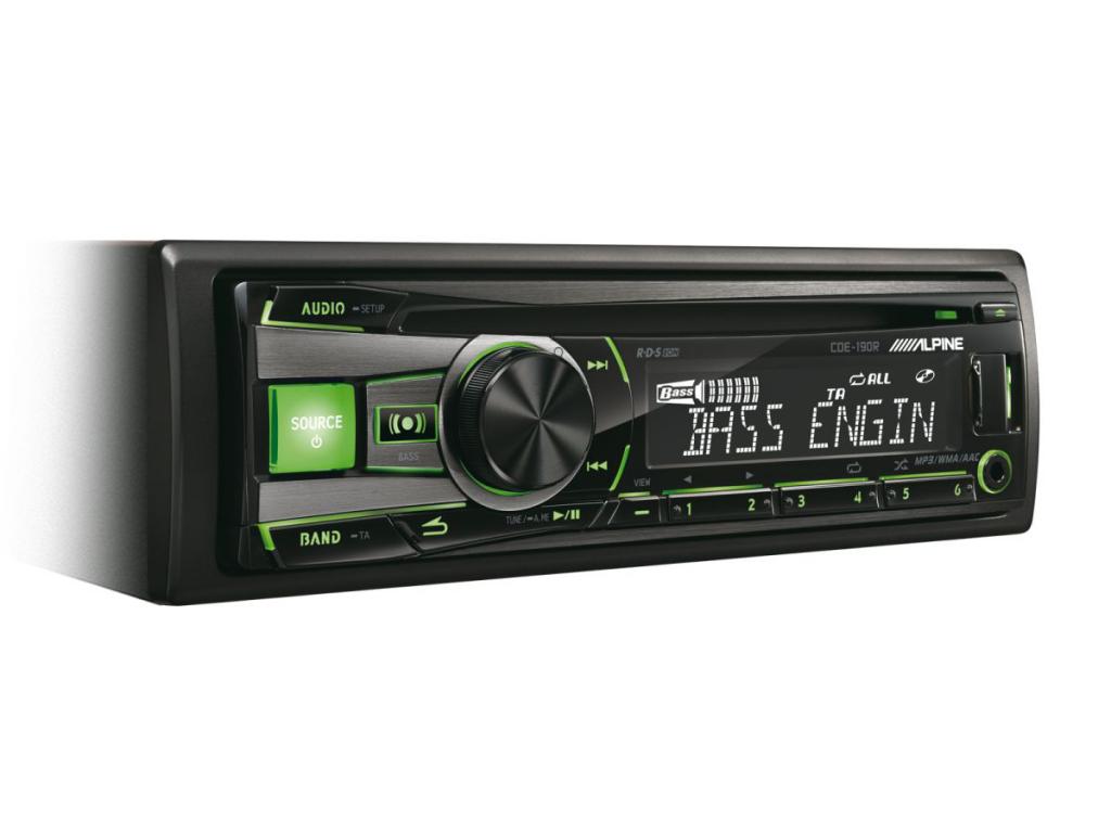 CD Player Auto Alpine CDE-190R