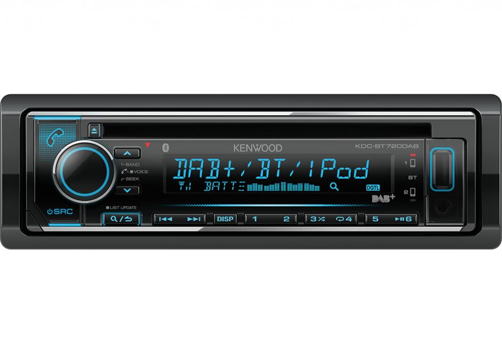 CD Player Auto Kenwood KDC-BT720DAB