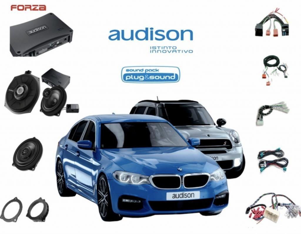 Pachet Plug-Play Audison dedicat BMW AP F 8.9