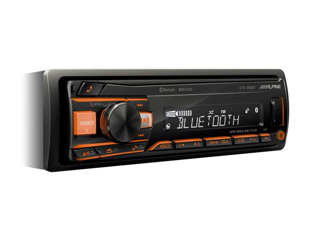 Player Digital Auto Alpine UTE-200BT